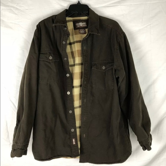 Levi's Other - Levi’s jacket Brown Plaid Fleece Lining Medium